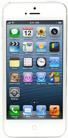 Смартфон Apple iPhone 5 32Gb White & Silver - Ртищево
