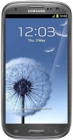 Смартфон Samsung Galaxy S3 GT-I9300 16Gb Titanium grey - Ртищево